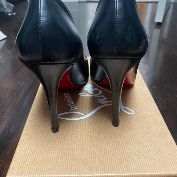 Christian Louboutin simple pump 100 black size 39 - Picture 3 of 5